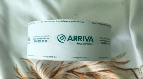 Arriva wayfarer ticket - wayfarer,