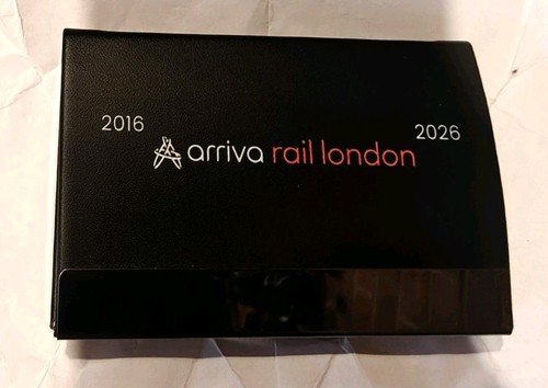 Arriva rail metal card - metal,