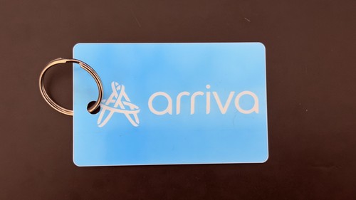 Arriva luggage tag key ring - luggage,