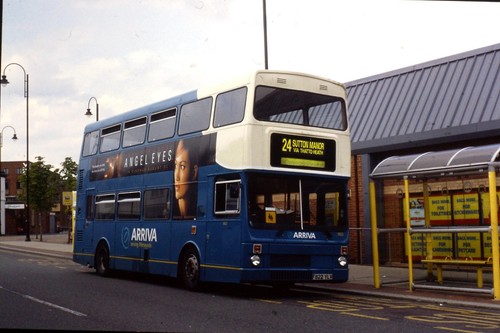 35mm original colour bus slide - original,